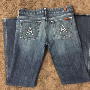 7 for all Mankind boot cut size 30